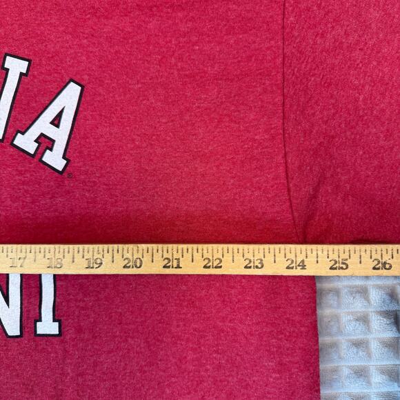 Indiana University Hoosiers Alumni Short Sleeve T-Shirt Adult 2XL Graphic Tee - Picture 3 of 6